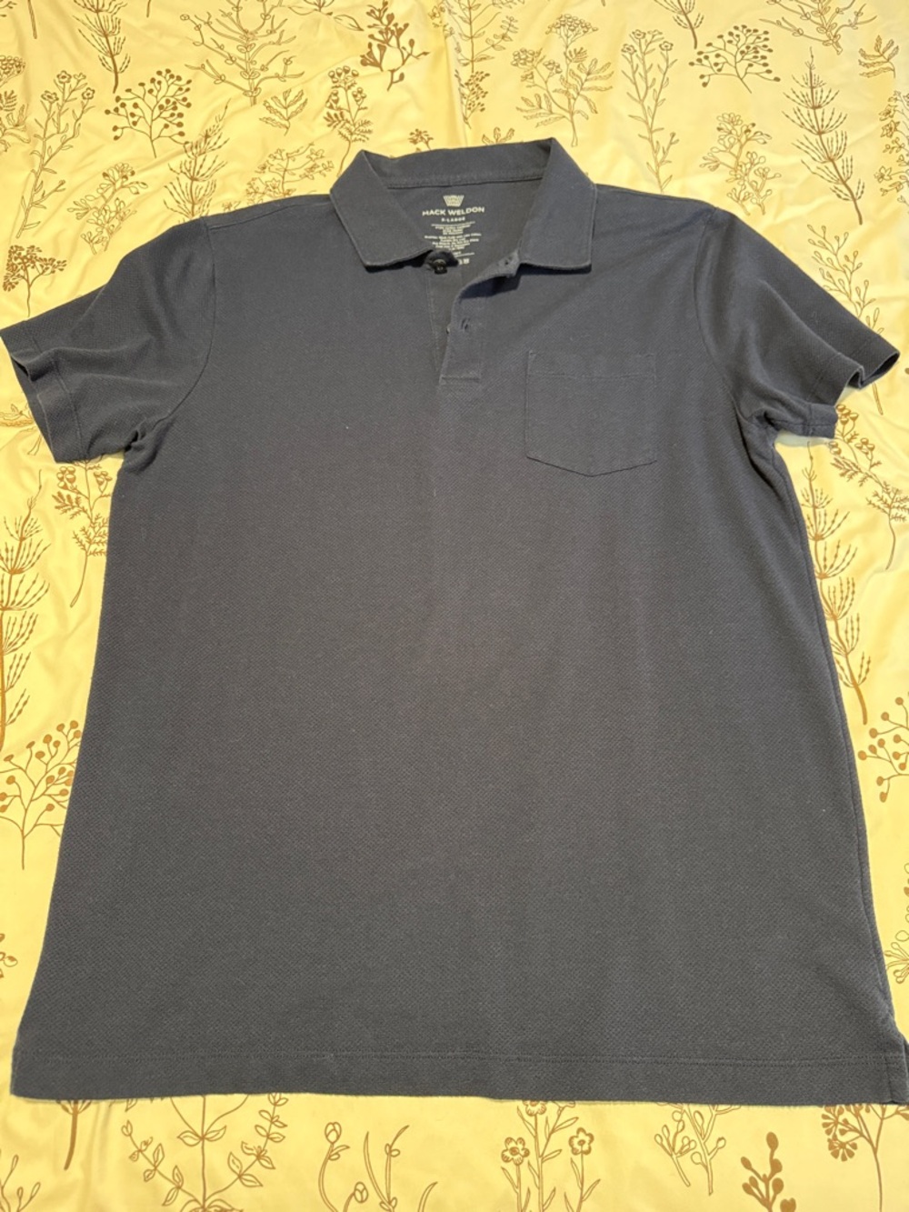 Mack Weldon Vesper Polo - Navy - XL